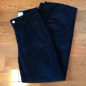 Everlane The Corduroy Wide-Leg Pant in Navy